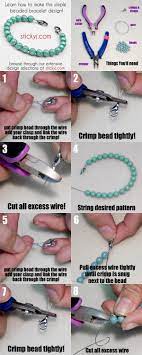 How To Make A Beaded Bracelet Follow These Simple Steps To Make A Beaded Bra Making Bracelets With Beads How To Make A Beaded Bracelet Simple Beaded Bracelets
