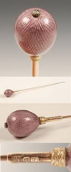 Faberge S Hat Pin Made By Workmaster August Hollming Around 1890 As You Can See Faberge S Famous Eggs Were Used For Many D Faberge Jewelry Hat Pins Faberge