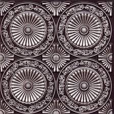 The panels are thin enough to feel where you need to cut. 235 Faux Tin Ceiling Tile Made From Pvc Glue Up