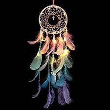 Check spelling or type a new query. Amazon Com Crosszen Dream Catcher Wall Decor Handmade Dream Catcher With Led Light Colorful Feather Dream Catchers Wall Decor Dreamcatchers Gift For Girls Kids Women Home Kitchen