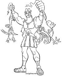 This movie is based on the legendary greek mythology hero heracles (known in the movie by his roman name, hercules), the son of zeus, in greek mythology. Dibujos Para Colorear Hercules Disney Coloring Sheets Coloring Pages Coloring Pages For Kids