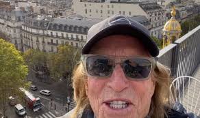 Michael Douglas is unrecognisable as he unveils longer hair and ditches  grey in new clip