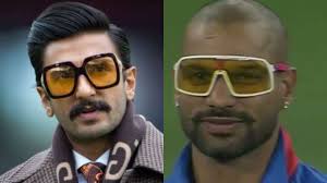 Shikhar dhawan and suresh raina join the break the beard trend. Did Ranveer Singh Give Him That Twitter Trolls Shikhar Dhawan S Special Glasses From Csk Vs Dc Clash