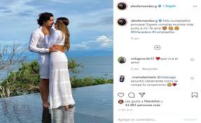 The son of one of mexico's best artists, vicente fernandez and maria del refugio abarca. They Assure That Alejandro Fernandez S Son Is Already Planning A Wedding With His Girlfriend Photo English Mundo Hispanico
