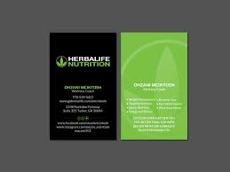 Customize this business cards business card template. Elegant Playful Nutrition Business Card Design For Herbalife Nutrition By Creations Box 2015 Design 17819318