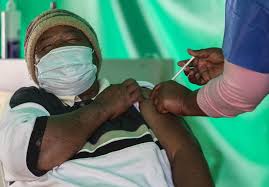 The department of health (doh) yesterday announced the system would be used to capture all relevant. South Africa Starts Jabs For Elderly As Virus Surge Looms