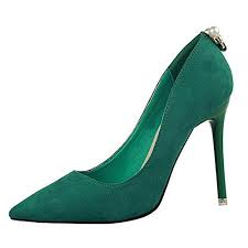 Epingle Sur Escarpins Vert