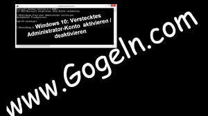 Maybe you would like to learn more about one of these? Windows 10 Verstecktes Administrator Konto Aktivieren Youtube