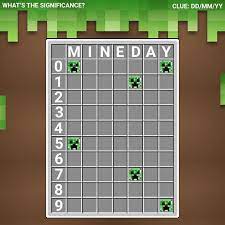 Entering The New Year With A Two Part Puzzle Find The Answer To The Puzzle Discover How The Answer Is Significant To Minecraft It S A Tough One So If You