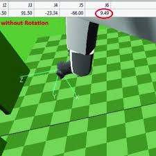 Aligned Arm Without Rotation With J4 J5 J6 Accurately