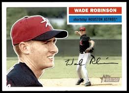 2005 Topps Heritage #309 Wade Robinson ASTROS