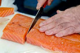 Make Sushi From Costco Salmon And Seafood Sushi Modern