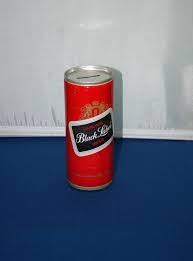 Black And Blue Beer Can Vintage Carling Black Label Beer Can 16 Ounce Beer Bank Carling National Breweries Cn147 Memorabilia Collectible Advertisement Beer Label Beer Can Carling Beer