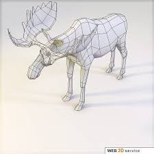 Moose Real Time 3d Model 3d Model Moose Model