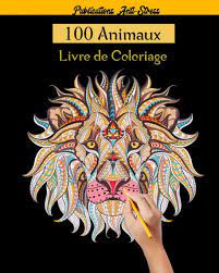 100 animaux livre de coloriage mandalas pour adultes lions chats chiens tigre etc motifs anti stress et relaxant by publications antistress paperback barnes noble thanksgiving christian