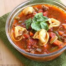 Italian Sausage Soup With Cheese Tortellini The Girl Who Ate Everything Recipe Italian Sausage Soup Sausage Soup Soup Recipes