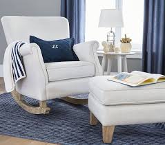 Minna Small Spaces Rocking Chair Ottoman Pottery Barn Kids Living Room Rocking Chairs Rocking Chair Nursery Modern Rocking Chair Nursery