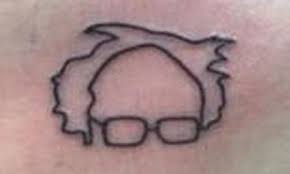 Photos of bernie sanders to compare with the tattoo senator bernie sanders, an independent from vermont and 2016 democratic presidential candidate, speaks to attendees at the iowa state fair. Feel The Bern Forever Bernie Sanders Supporters Are Getting Tattoos In His Honor Al Com