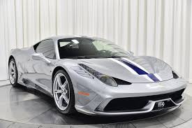 The home of ferrari hire in the uk. Used 2015 Ferrari 458 Speciale For Sale Sold Marshall Goldman Motor Sales Stock B21416