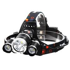 Innogear 5000 Lumen Bright Headlight Headlamp Orange Flashlight