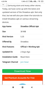 Here's how you can download and instal. Showbox Apk V5 36 Download Official Latest Version Get Now