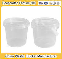 Wholesale 5 Gallon/Gal 6L/7L/10L/12L/15L/18L/20L/22L/25L Heavy Duty White  Oil Paint Wash PP Round Square Plastic Bucket with Lid Handle