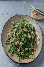 Ik gebruik vaak de biologische couscous van ah. Green Beans And Freekeh Salad With Tahini Sauce Food And Tools
