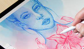 Its easy to get a pencil sketch effect in photoshop. Sketch And Paint With Photoshop Sketch Adobe Photoshop Sketch Tutorials