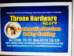 Andy's hardware store was established in 1962 situated at 122 monkstown road , started trading from a small shop supplying hardware, d.i.y and gardening products to the local area. W S Lock Repairs Newtownabbey Facebook