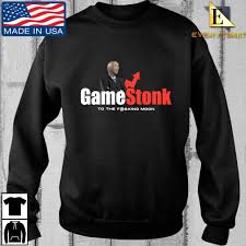 Represent your favorite stonks with this funny gme stock meme design or give it as the perfect gift! Gamestop Gme To The Moon Shirt Flora Kikyo