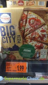 © 2020 big city pizza. Wagner Big City Pizza Rome Nutri Score Kalorien Angebote Preise
