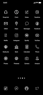 See more ideas about dark anime, anime icons, aesthetic anime. Black And White 300 Aesthetic Custom App Icons Pack Iphone Etsy