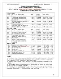 Working under cbse is considered to be very prestigious in society since cbse is an autonomous organization under the govt of india. Osmania University Syllabus For B Com 2021 2022 Studychacha