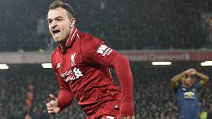 Manchester united video highlights are collected in the media tab for the most popular matches as soon as video appear on video hosting sites like youtube or dailymotion. Liverpool Vs Manchester United Score Reds Move Back Into First As Shaqiri Plays The Hero Off The Bench Cbssports Com