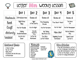 Letter N Free Preschool Weekly Lesson Plan Letter Of The Week This Crafty Preschool Weekly Lesson Plans Lesson Plans For Toddlers Curriculum Lesson Plans