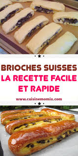 Brioches Suisses La Recette Facile Et Rapide Recette Facile Et Rapide Recette Recette Facile