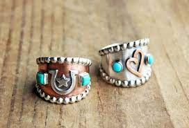 Ranch Brand Rings Livestock Brand Jewelry Cattle Brand Rings By Littlewingedheart Etsy Com Cattle Brands Handmade Native American Jewelry Funky Jewelry