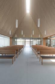 Gallery Of Ingelheim Funeral Chapel Bayer Strobel Architekten 6 Church Interior Design Church Design Architecture Contemporary Church