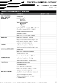 Stating that the architect responsible for ensuring that. Landscape Standards Manual Appendices City Of Greater Geelong