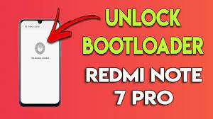 · pulsa sobre 'unlock' y . How To Unlock Bootloader Of Redmi Note 7 Pro Note 7