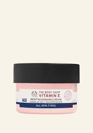 Creme De Nuit Nourrissante Vitamine E The Body Shop