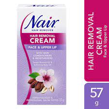 Also in 2001 nair introduced its line of men's products. Nair Hair Removal Cream For Face Upper Lip With Sweet Almond Oil And Baby Oil Walmart Canada