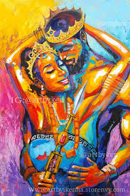 Pin On Black Love Art
