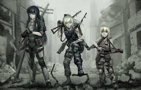 Anime decal girls with guns manga 少女向けアニメ, anime, cg artwork. Pin On Anime Mil Girls