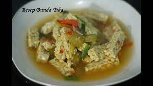 1 papan tempe size kecil. Resep Tempe Kuah Asem Pedas Super Enak Dan Praktis Youtube