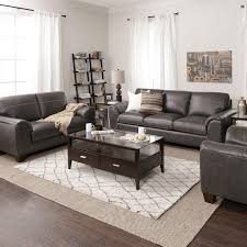 Sloane Leather Living Room Set Jerome S Furniture Leather Couches Living Room Leather Living Room Set Living Room Leather