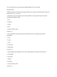 Persilangan dengan satu sifat beda disebut …. Soal Dan Jawaban Pewarisan Sifat Pada Makhluk Hidup Kelas 9 Jawabanku Id