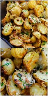 Italian Roasted Potatoes Buttery Potatoes Roasted Italian Potatoes Recipes