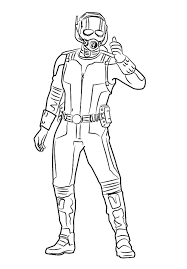 Free ant man coloring pages for kids to download or to print. How To Draw Ant Man For Kids