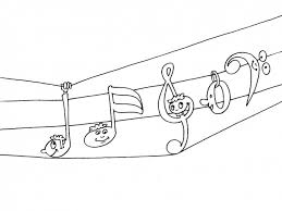 Retrouvez des centaines d'autres coloriages de cloches à imprimer gratuitement. Coloriage Notes Sur Tableau De Musique Dessin Gratuit A Imprimer